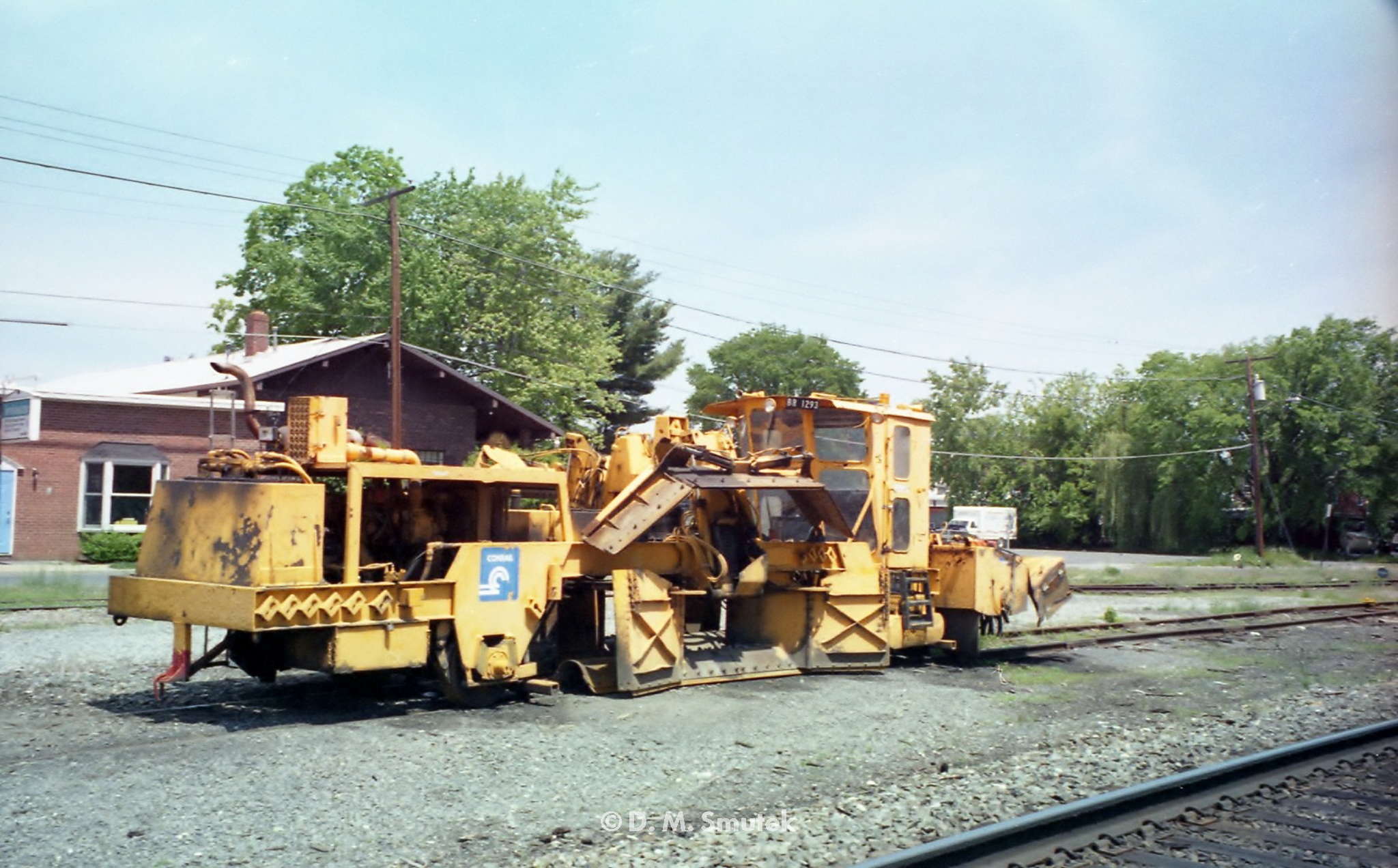 CR Ballast Regulator BR 1293 Kingston, NY May 1999 Conrail Photo Archive